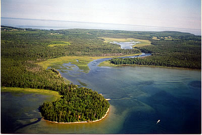 Mink River Estuary, photo by The Nature Conservancy