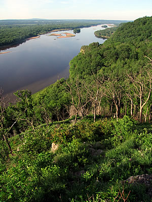 Lower Wisconsin River, photo by Mike Mossman