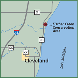 Fischer Creek Conservation Area map