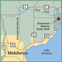 Governor Nelson State Park map