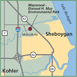 Ellwood H. May Environmental Park map