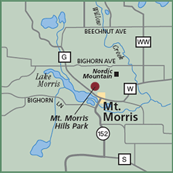 Mount Morris Hills Park map